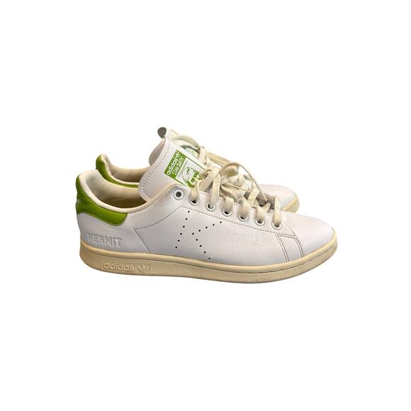 Adidas Stan Smith Disney Kermit The Frog Men's Size 8.5 Trendy Sneakers Shoes - Picture 1 of 10